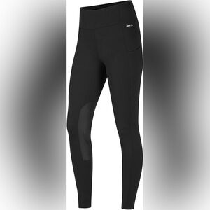 Kerrits Black Leggings with Knee patch